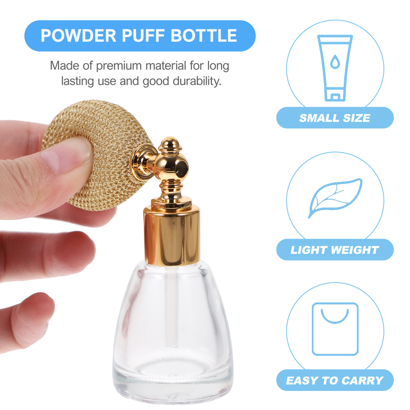 Perfume Fragrance Powder - Flacons de parfum vides de 10