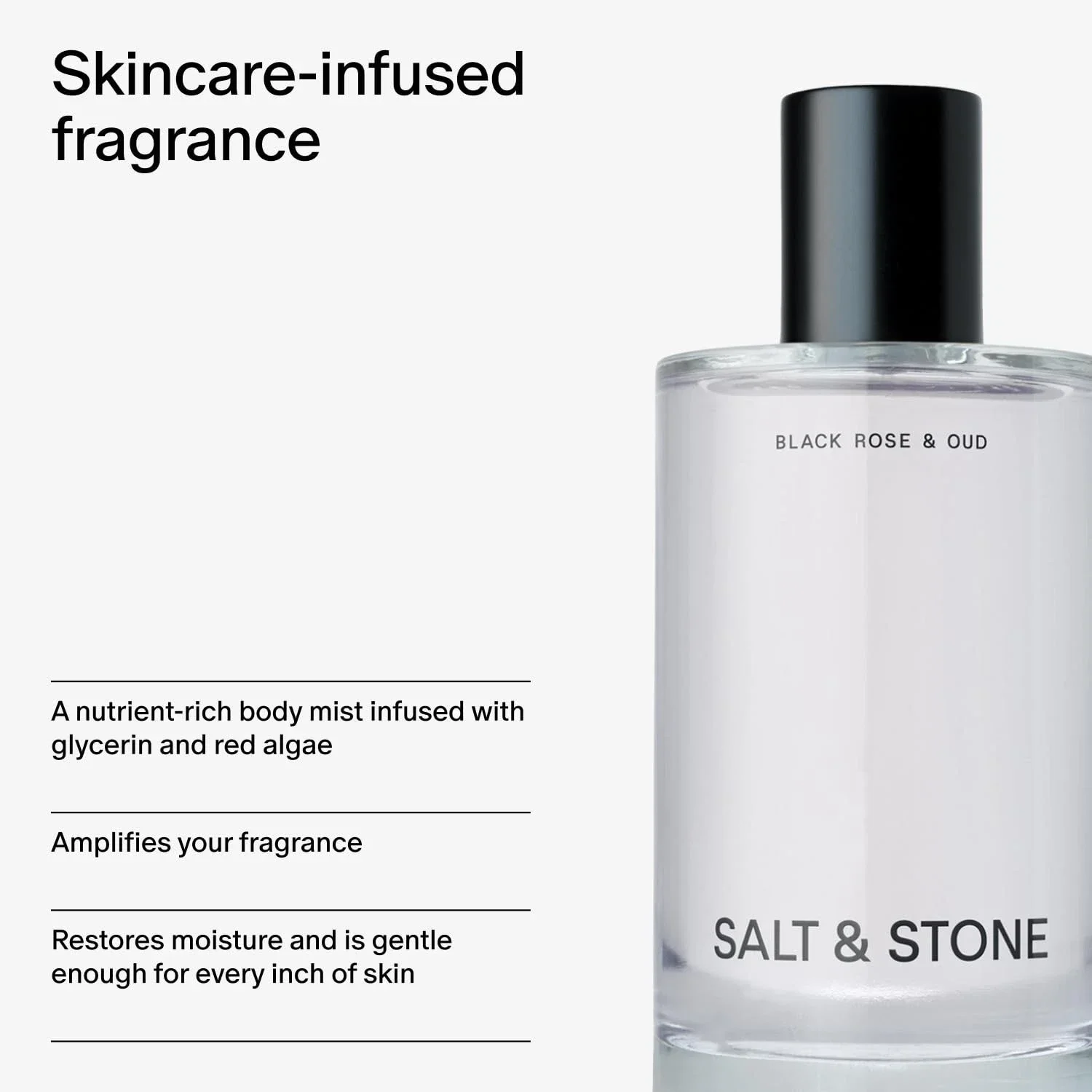 SALT & STONE Black Rose & Oud  - Perfume Fragrance Lasting avis et prix