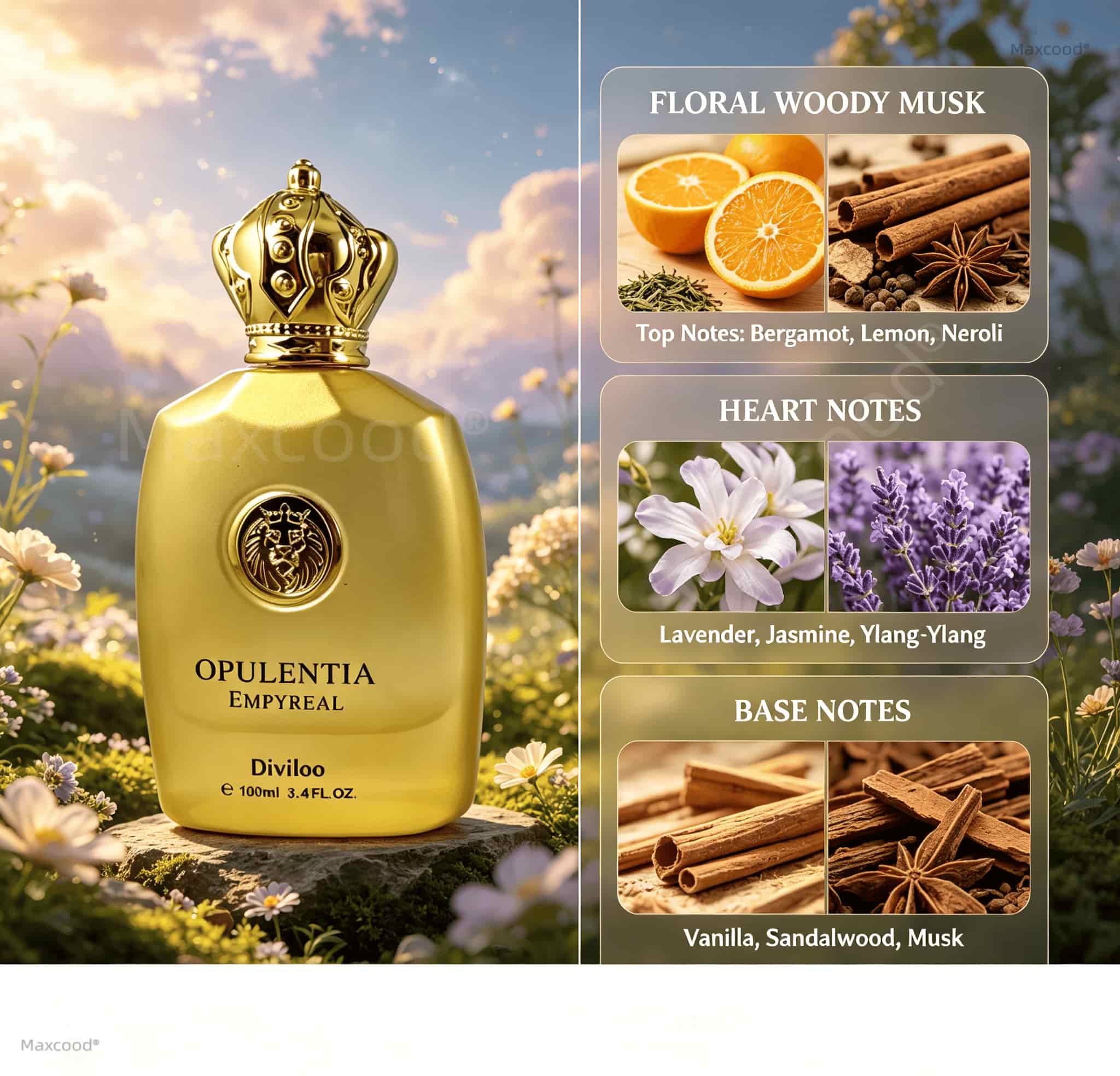 Notes florales, boisées et mus - Perfume Fragrance Lasting avis et prix