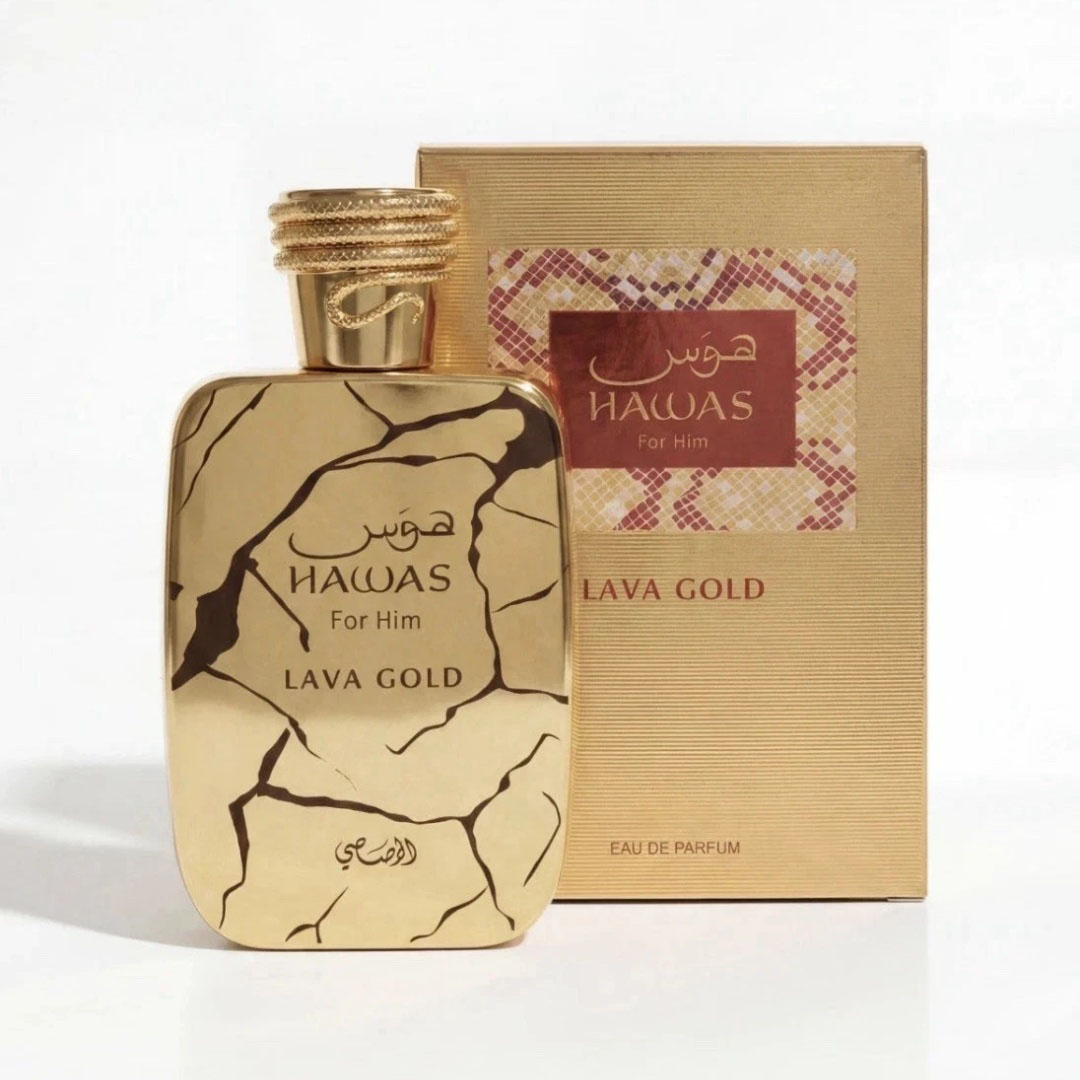 Hawas Lava Gold par Rasasi 100 - Pure Perfume Fragrance avis et prix